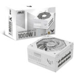 FUENTE DE PODER ASUS TUF GAMING 1000W 80 PLUS GOLD BLANCA