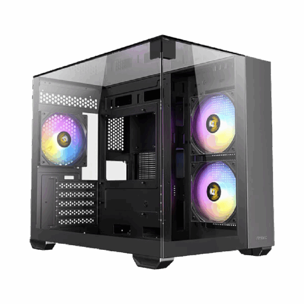 CHASIS MINI-TOWER ANTEC CX600M TRIO ARGB BLANCO Y NEGRO