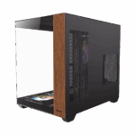 CHASIS FULL-TOWER ANTEC C8 CURVO WOOD NEGRO - Imagen 2