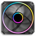 KIT VENTILADORES X3 ANTEC ORBIT 120 ARGB NEGRO - Imagen 2