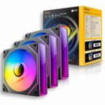 KIT VENTILADORES X3 ANTEC VISION 120 ARGB NEGRO
