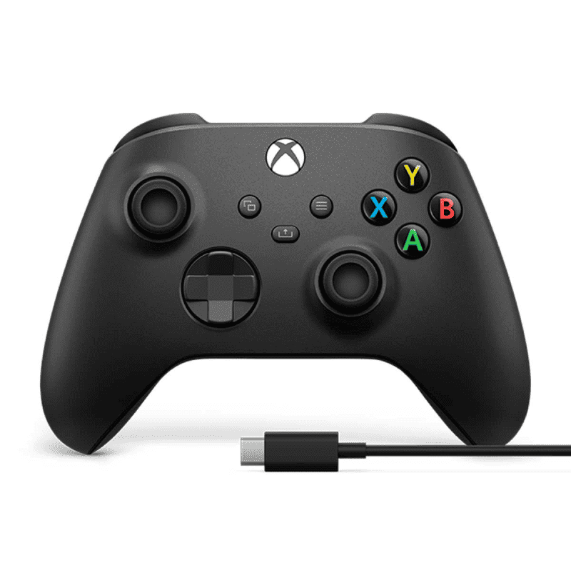 45268 CONTROL GAMEPAD XBOX INALÁMBRICO Y USB-C NEGRO - Imagen 1