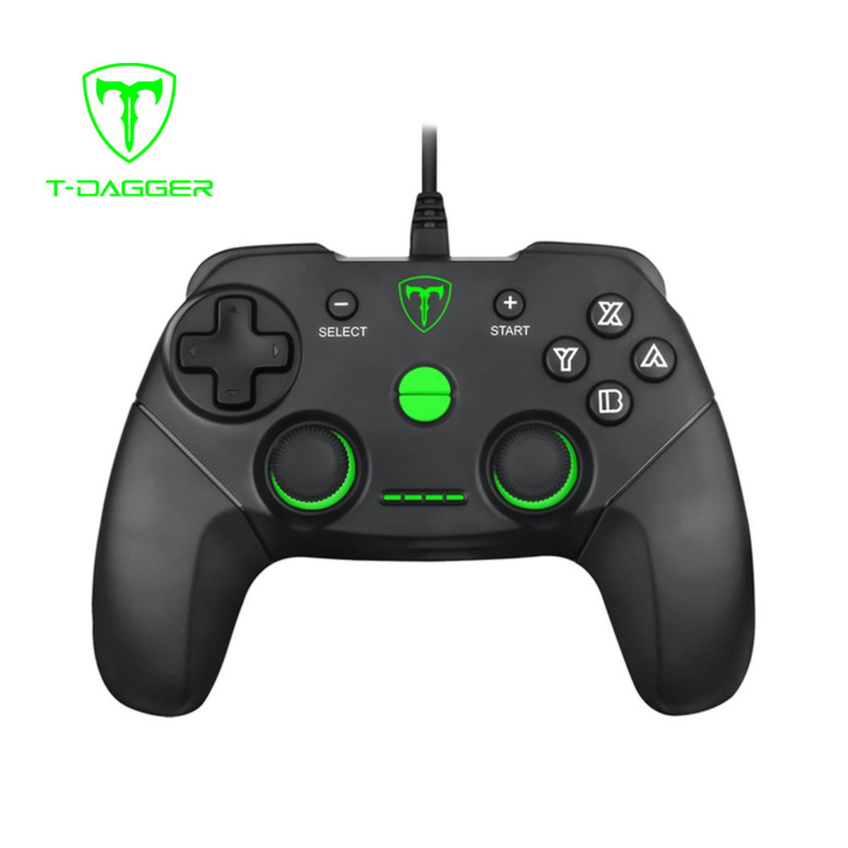 45606_1 CONTROL GAMEPAD T-DAGGER ARIES (T-TGP500) NS/PC/PS3 - Imagen 1