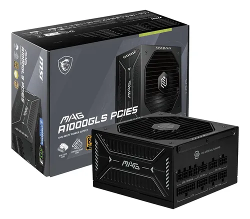 FUENTE DE PODER MSI MAG A1000GLS 1000W 80 PLUS GOLD