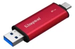 SSD EXTERNO KINGSTON DUAL PORTABLE 2TB USB-A USB-C - Imagen 2