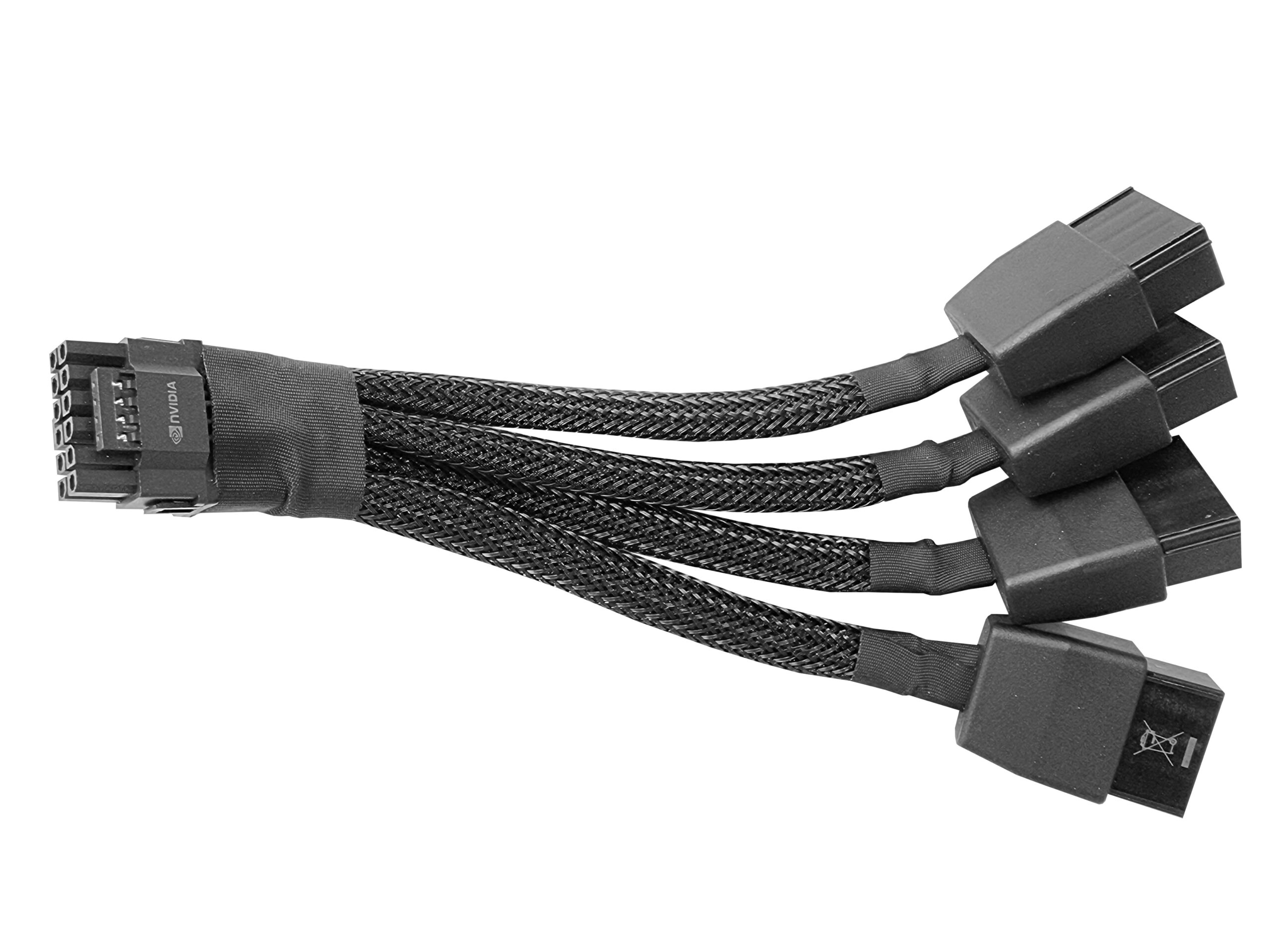 Nvidia_12VHPWR_adapter CABLE GRAFICA 12VHPWR 16 PINES 4X8 PINES - Imagen 1