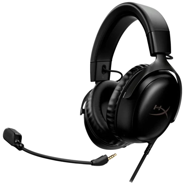 DIADEMA GAMER HYPERX CLOUD III NEGRO, ROJO Y ROSA