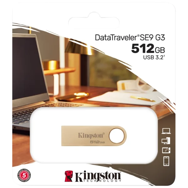 MEMORIA USB KINGSTON DATATRAVELER SE9 G3 512GB 3.2