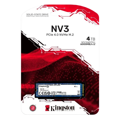 UNIDAD SÓLIDA M.2 KINGSTON NV3 4TB
