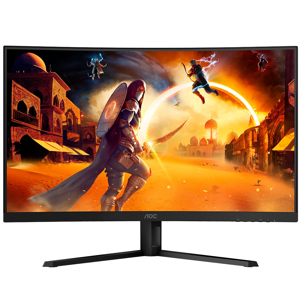 Product_202509301730261427412966.MONITOR-12 MONITOR GAMER CURVO AOC 31.5″ QHD (CQ32G4VE) 0.5ms 180Hz - Imagen 1