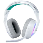 DIADEMA GAMER LOGITECH G522 LIGHTSPEED RGB BLANCA - Imagen 2