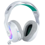 DIADEMA GAMER LOGITECH G522 LIGHTSPEED RGB BLANCA Y NEGRA - Imagen 2