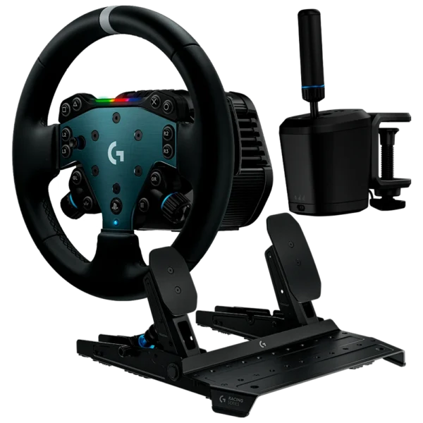 LOGITECH RS TOTAL RACING SYSTEM (TIMÓN, PEDALES, PALANCA DE CAMBIOS)