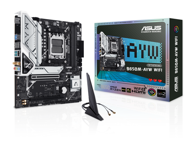 w692 BOARD ASUS B650M-AYW WIFI - Imagen 1