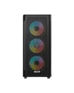CHASIS MID-TOWER EVA AEROX3 NEGRO - Imagen 2
