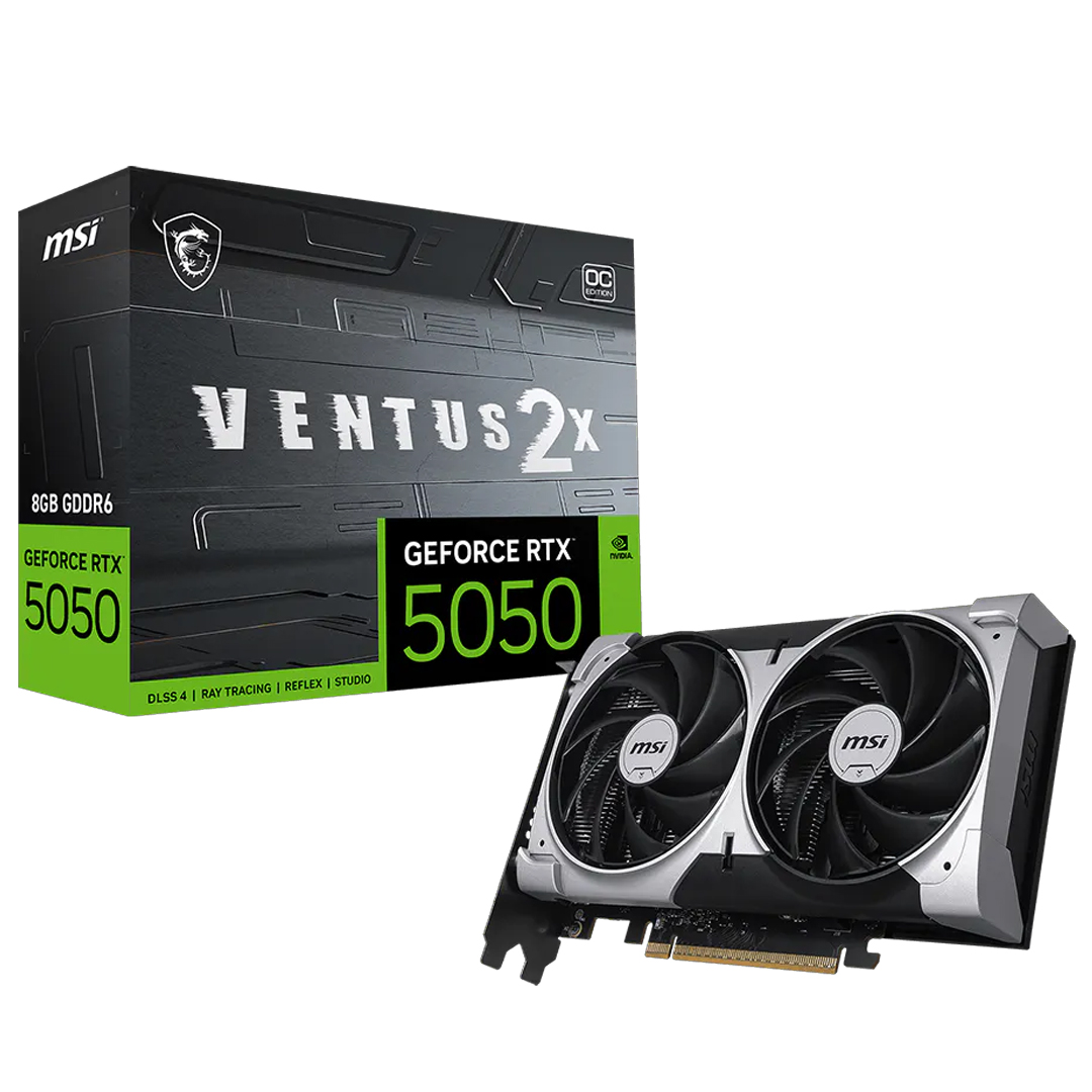 5050_VENTUS_2X_OC_1 TARJETA DE VIDEO MSI VENTUS 2X RTX 5050 8GB OC - Imagen 1