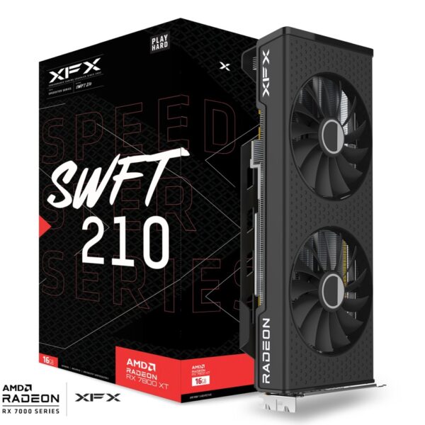 TARJETA DE VIDEO XFX RADEON RX 7800XT 16GB SWFT 210