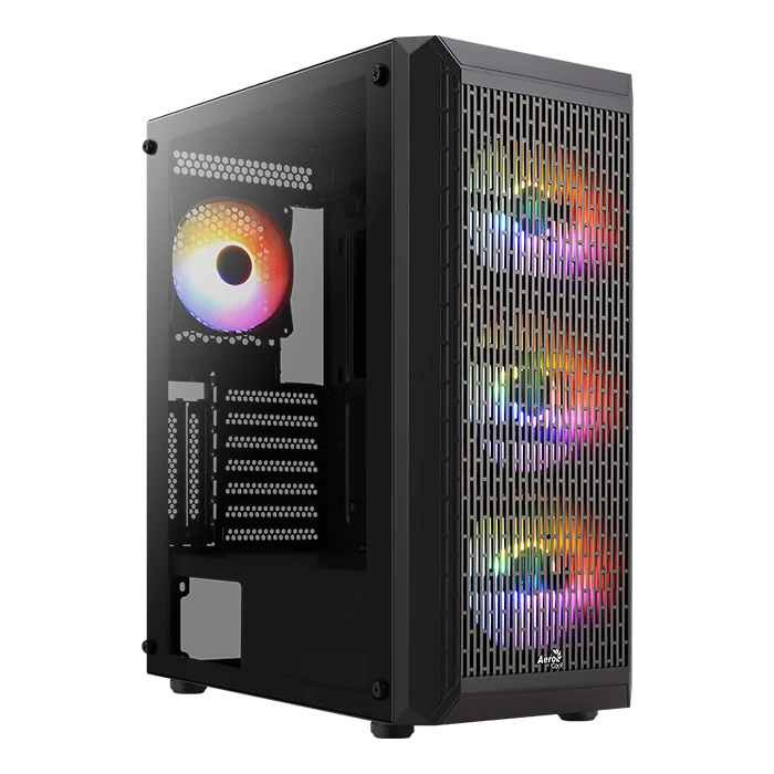 Beam-Infographic CHASIS MID-TOWER AEROCOOL BEAM FRGB NEGRO - Imagen 1