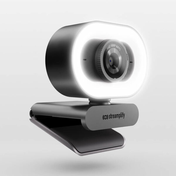CÁMARA WEB STREAMPLIFY CAM PLUS  FHD LIGHT BK