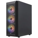CHASIS MID-TOWER AEROCOOL BEAM FRGB NEGRO - Imagen 2