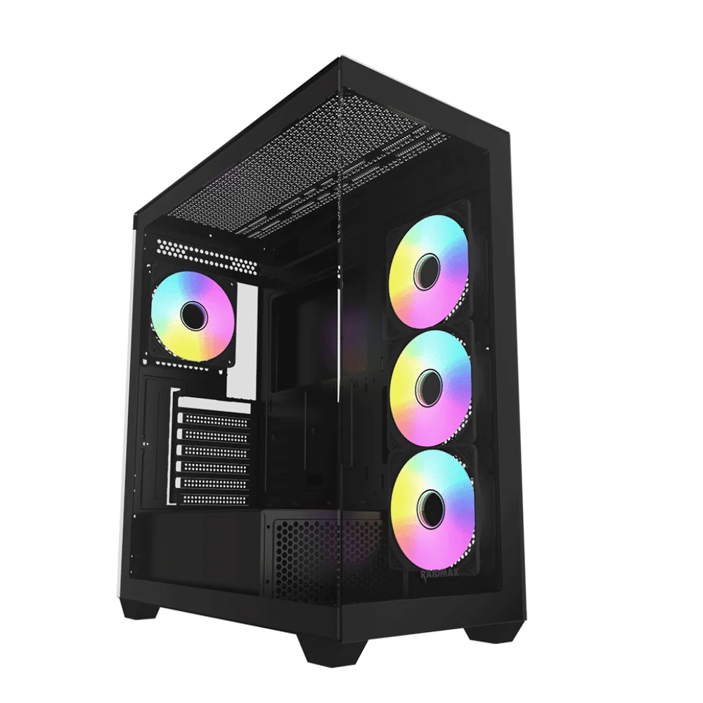 Chasis-Raidmax-–-Infinita-I800-–-Tbf-–-4-Fans-11 CHASIS MID-TOWER RAIDMAX INFINITA i800 TBF NEGRO - Imagen 1