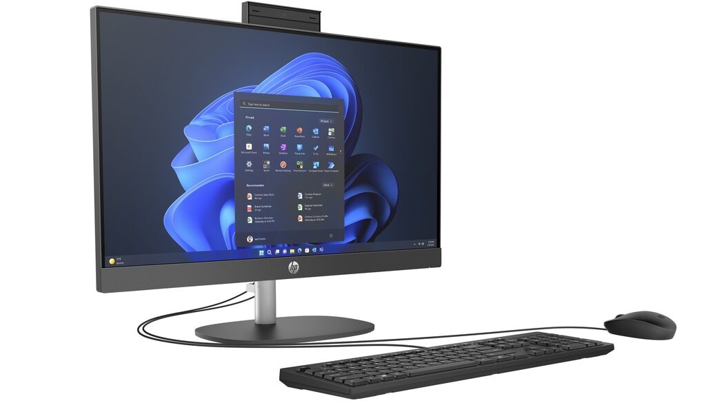 Computador De Mesa Hp AIO 240 G10 23.8_ HP ProOne 240 G10 AiO Intel® Core™ i5-1335U 16GB-512GB SSD - Wifi - Win 11 Pro Negro (1) TODO EN UNO HP ProOne 240 G10 (D20XKLT#ABM) - Imagen 1