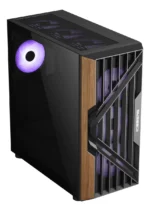 CHASIS FULL-TOWER ICEBERG WOOD VECTOR NEGRO - Imagen 2