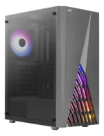 CHASIS MID-TOWER AEROCOOL DELTA G-BK-V2 NEGRO
