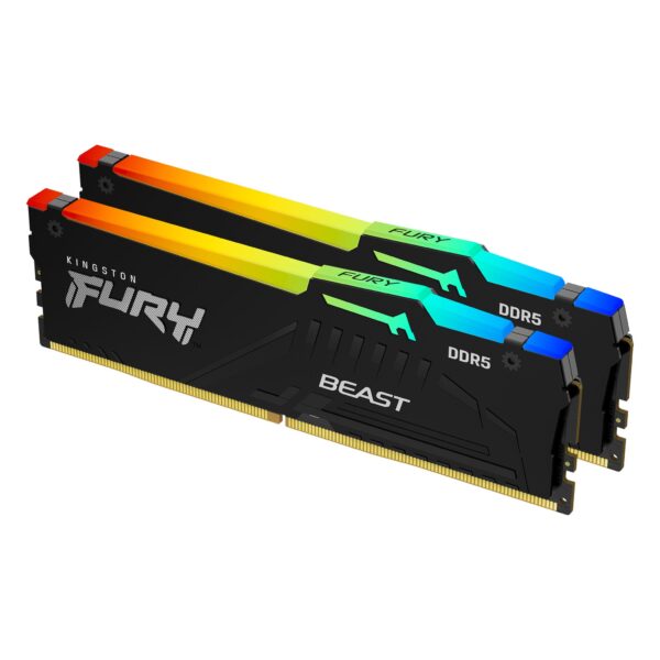 KIT 64GB (32X2) 5600MHZ KINGSTON FURY RGB DDR5