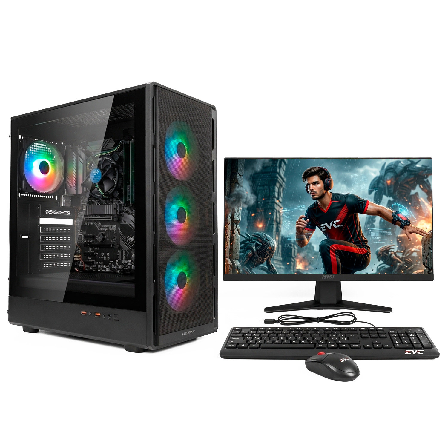 Front - XTREME-I147-E4 PC PREENSAMBLADO CORE I7 RAM 8GB SSD 512GB - Imagen 1