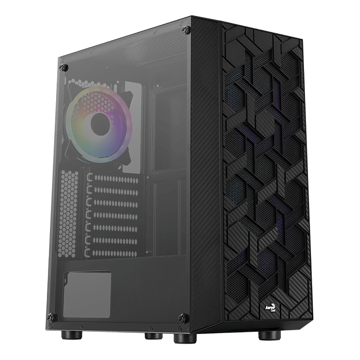 Hive-Infographic700x700px-001 CHASIS MID-TOWER AEROCOOL HIVE NEGRO - Imagen 1