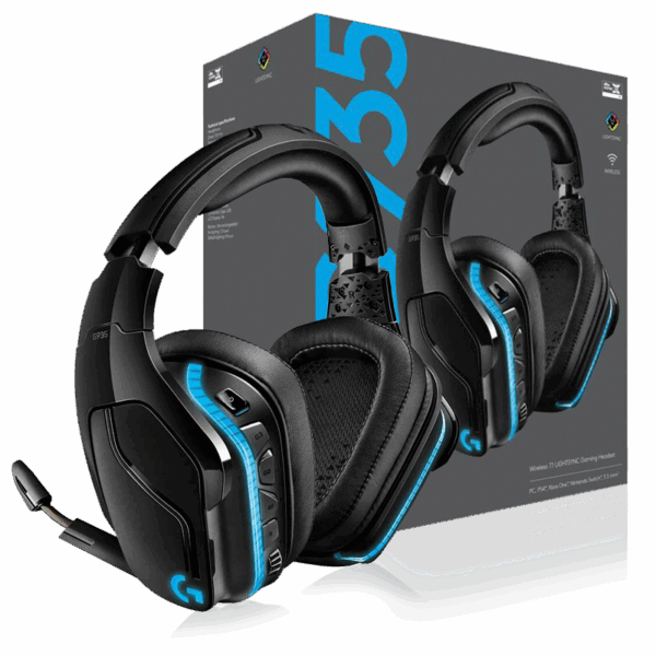DIADEMA GAMER LOGITECH G935 LIGHTSPEED NEGRO