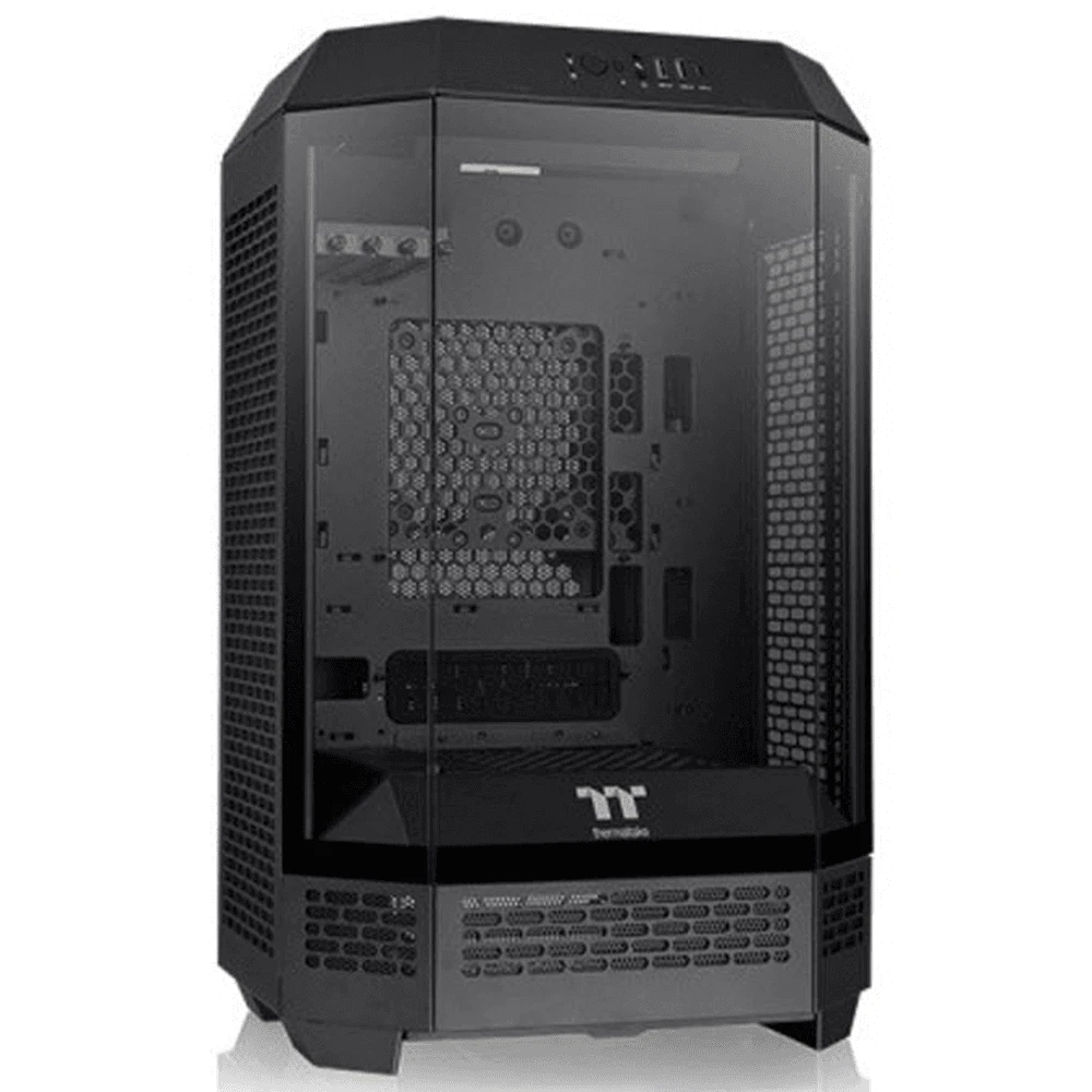Product_202409101635102018227540.BLACK2 CHASIS MICRO-ATX THERMALTAKE TOWER 300 (NEGRO,BLANCO,VERDE) - Imagen 1