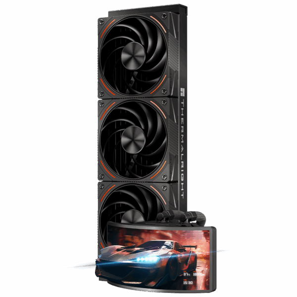 REGRIGERACION LIQUIDA THERMALRIGHT RAINBOW VISION 360 TURBO ARGB NEGRO