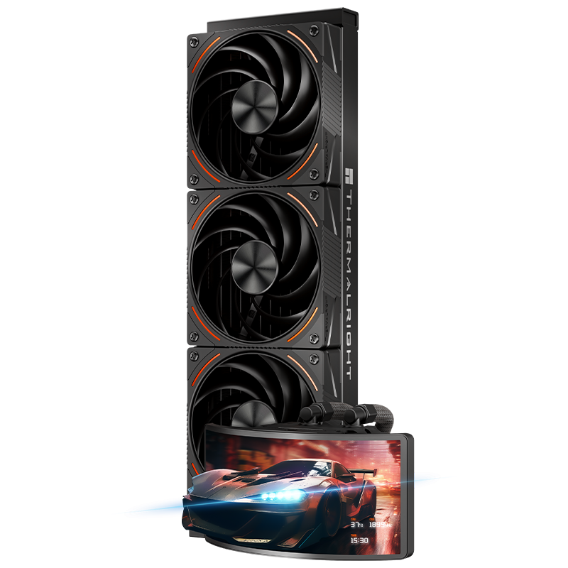 RV-TB-B-1500 REGRIGERACION LIQUIDA THERMALRIGHT RAINBOW VISION 360 TURBO ARGB NEGRO - Imagen 1