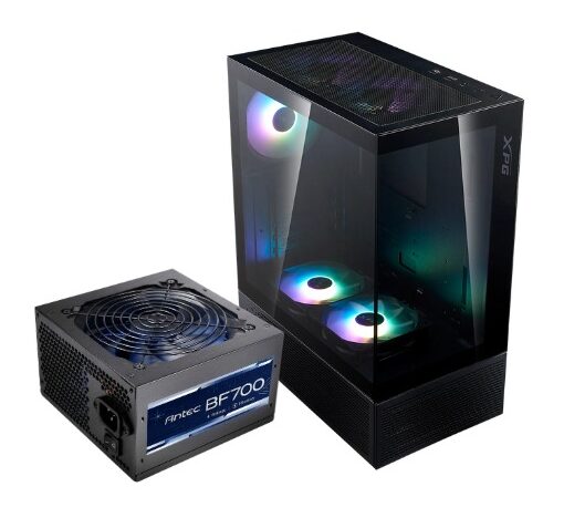 WhatsApp Image 2026-06-11 at 14.59.59 CHASIS XPG INVADER X MINI + FUENTE ANTEC 750W 80P BRONZE - Imagen 1
