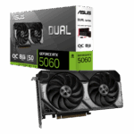TARJETA DE VIDEO ASUS DUAL RTX 5060 8GB OC BLANCA Y NEGRA - Imagen 2