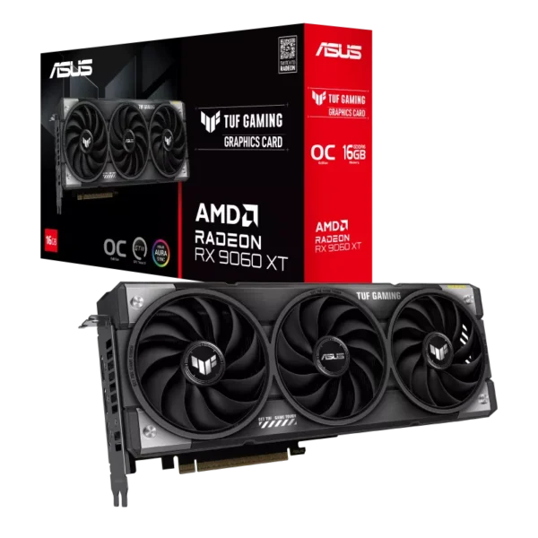 TARJETA DE VIDEO ASUS TUF GAMING RX 9060XT 16GB OC