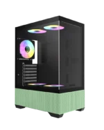 CHASIS MID-TOWER INFINITA i802 AIR AZUL Y VERDE