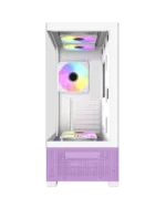 CHASIS MID-TOWER INFINITA i802 AIR ROSADO Y MORADO - Imagen 4