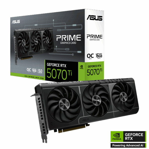 TARJETA DE VIDEO ASUS PRIME RTX 5070TI 16GB OC