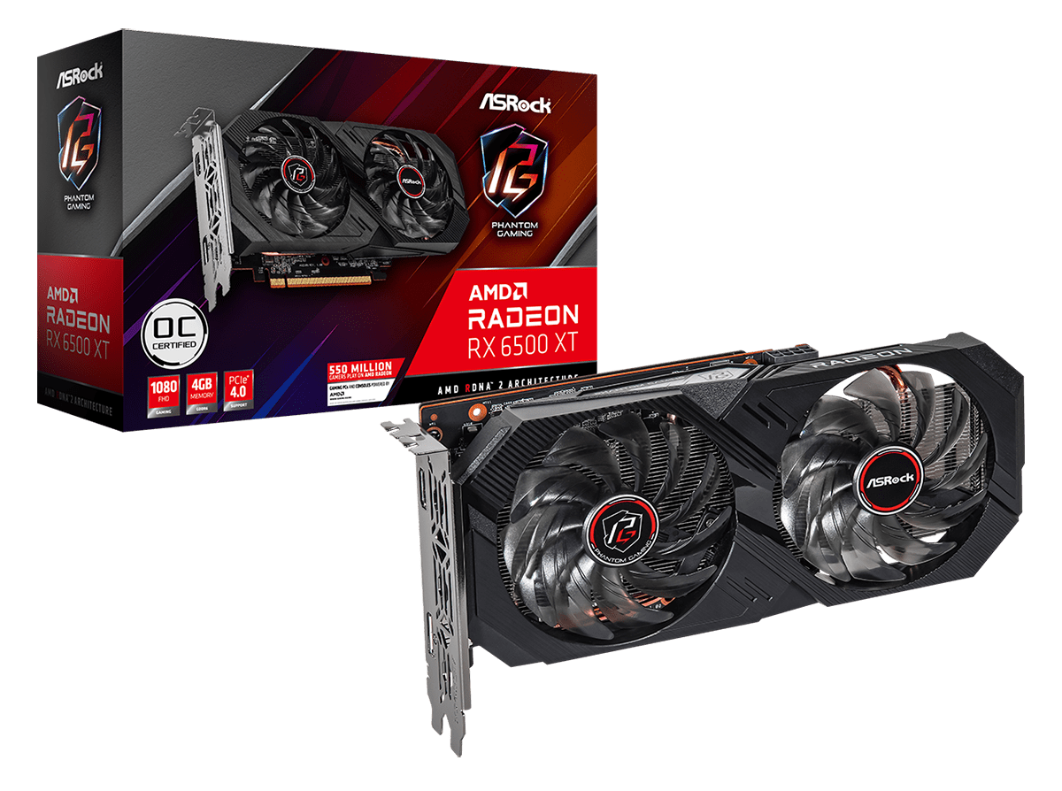 imagen_2025-05-26_103411251 TARJETA DE VIDEO ASROCK PHANTOM GAMING RX 6500XT 4GB - Imagen 1