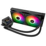 REFRIGERACION LIQUIDA THERMALRIGHT FROZEN WARFRAME SE 240 ARGB NEGRA - Imagen 3