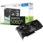 TARJETA DE VIDEO PNY RTX 5060TI DUAL OC 16GB