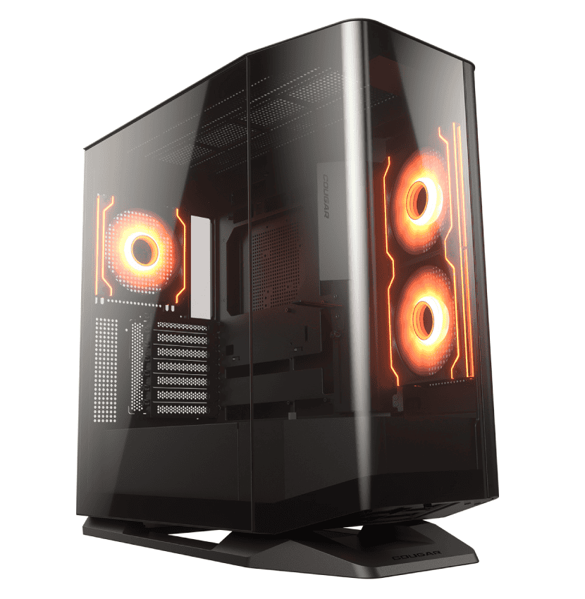 16520 CHASIS MID-TOWER COUGAR FV270 ARGB NEGRO - Imagen 1