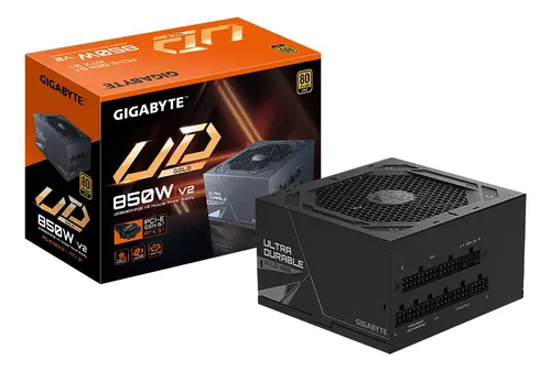 FUENTE DE PODER GIGABYTE UD850GM PG5 V2 850W 80 PLUS GOLD (MODULAR)