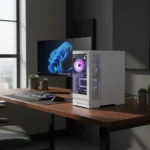CHASIS MID-TOWER ICEBERG CRYSTAL GX BLANCO - Imagen 3