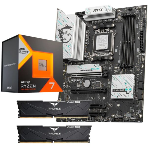 COMBO BOARD MSI B850 + RYZEN 7 7800X3D + KIT 32GB (2X16) 6000MHZ