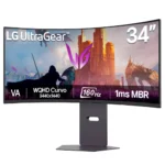 MONITOR LG ULTRAGEAR CURVO 34″ UWQHD (34G600A) 160Hz 5ms - Imagen 3