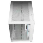 CHASIS MICRO-TOWER GAMDIAS AURA GC10M V2 3 FAN BLANCO Y NEGRO - Imagen 4